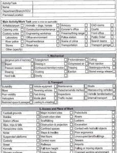 Police Daily Activity Report Template Pdf Example