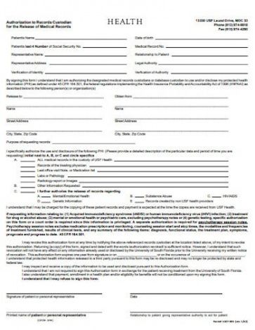 Professional Dental Medical Release Form Template Pdf Example