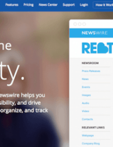 Professional Pr Newswire Press Release Template Doc Sample
