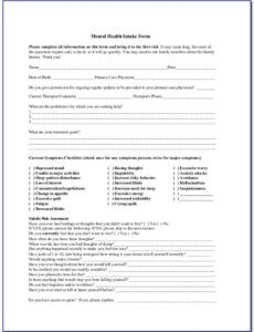 Free Counseling Release Of Information Form Template Pdf Example