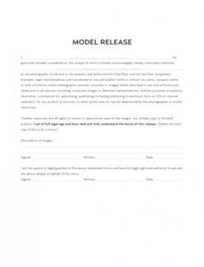 Free Standard Press Release Template Excel Example