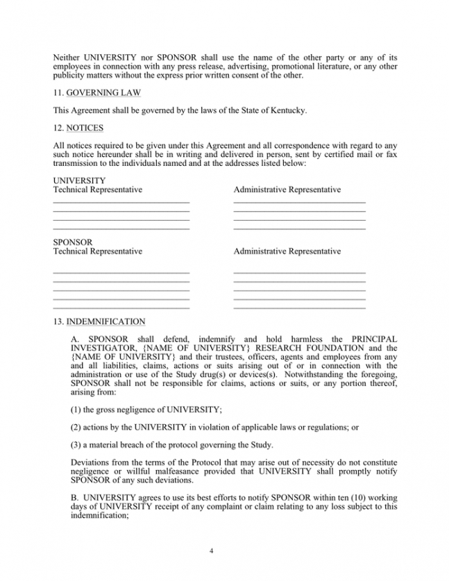 Printable Sponsorship Press Release Template Doc