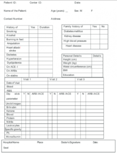 Best Clinical Study Report Template Excel Example