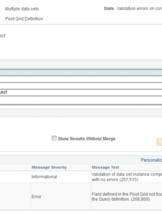 Costum Data Validation Report Template Excel Example