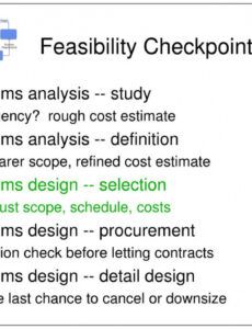 Editable Automation Feasibility Report Template Word Example