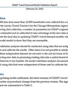 Editable Data Validation Report Template