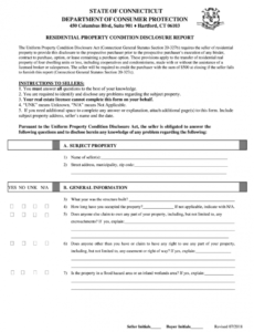 Free Property Condition Report Template Doc