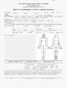 Printable Toxicology Report Template Excel