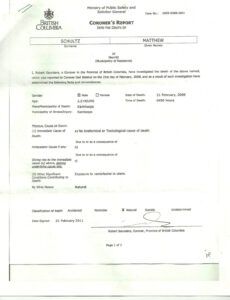 Professional Toxicology Report Template Doc Example