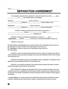 Costum Severance And Release Agreement Template Pdf Sample