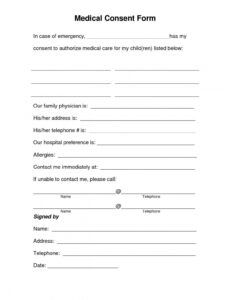 Dental Records Release Form Template  Sample