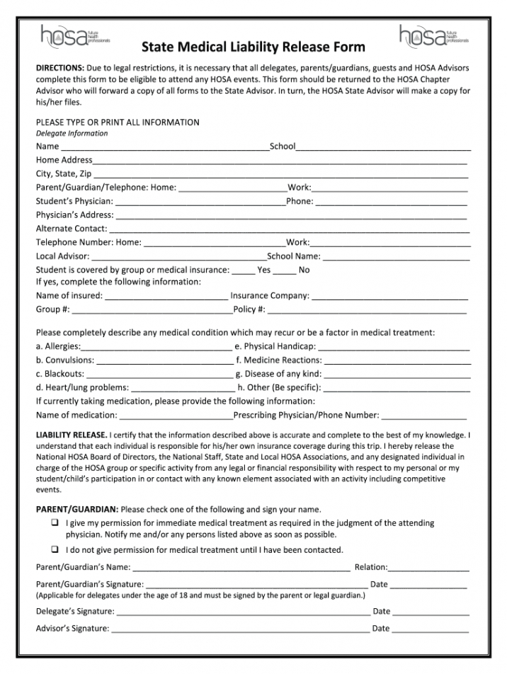 Editable Legal Release Form Template Excel Sample Stableshvf