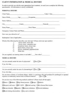 Editable Tattoo Release Form Template Doc Example