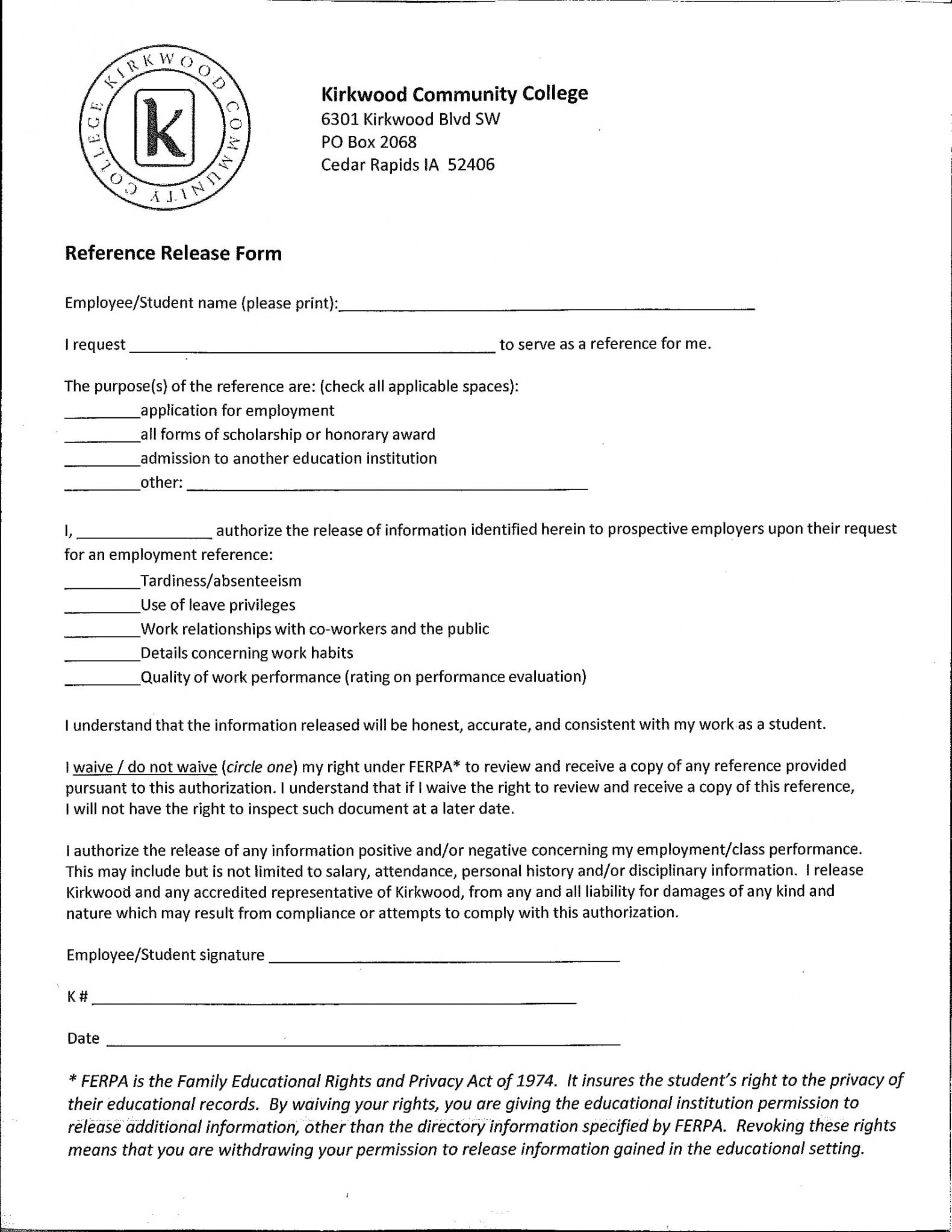 Professional Employee Photo Release Form Template Doc