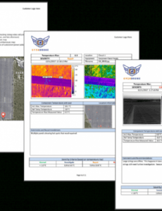 Editable Electrical Thermal Imaging Report Template Doc