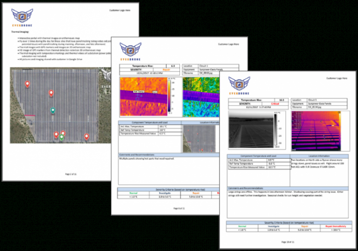 Editable Electrical Thermal Imaging Report Template Doc