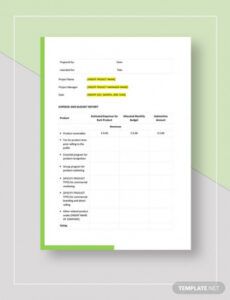 Editable Monthly Property Management Report Template Word