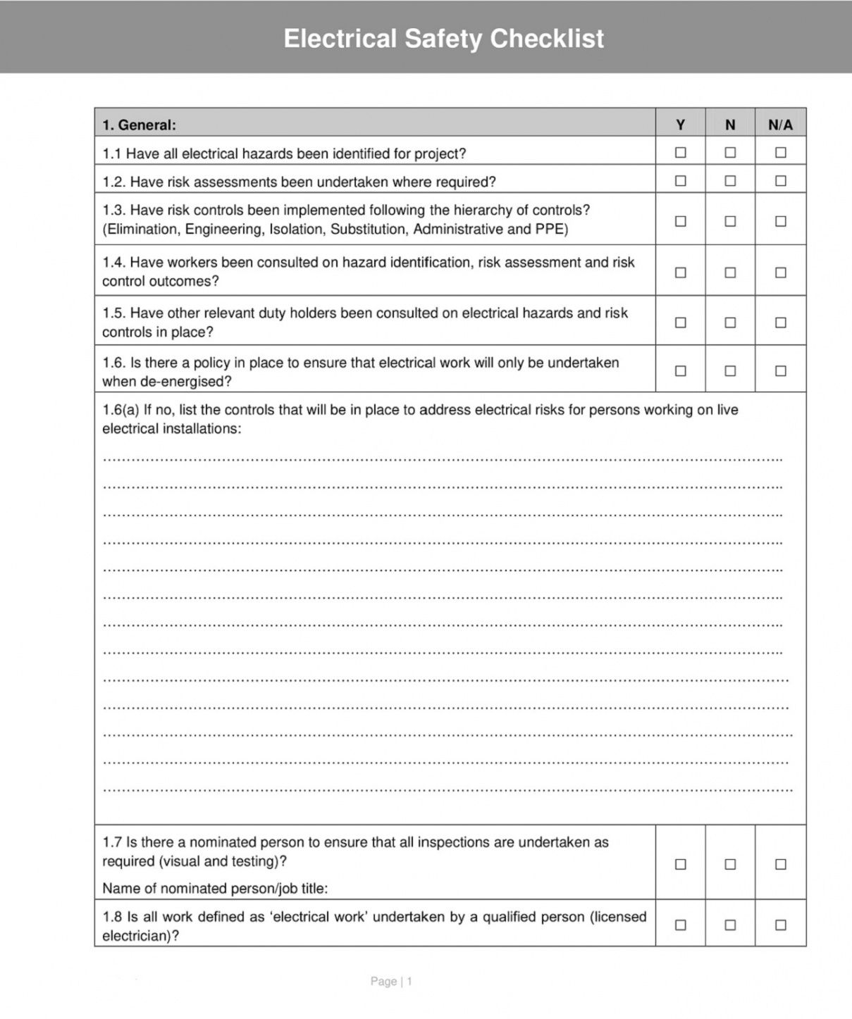Free Gearbox Inspection Report Template Word