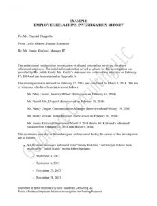 Professional Clinical Investigation Report Summary Template Doc Sample