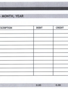 Costum Business Income And Expense Report Template Doc Example