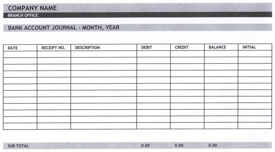 Costum Business Income And Expense Report Template Doc Example