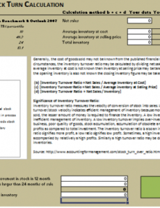 Free Turnover Analysis Report Template Doc Example