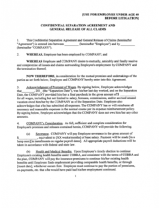 Editable Contract Termination Agreement And Release Template Doc Sample