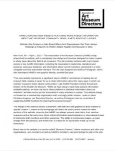 Nonprofit Press Release Template