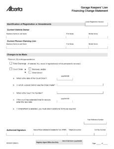 Printable Vehicle Lien Release Template Excel Example