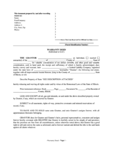 Deed Of Waiver And Release Template
