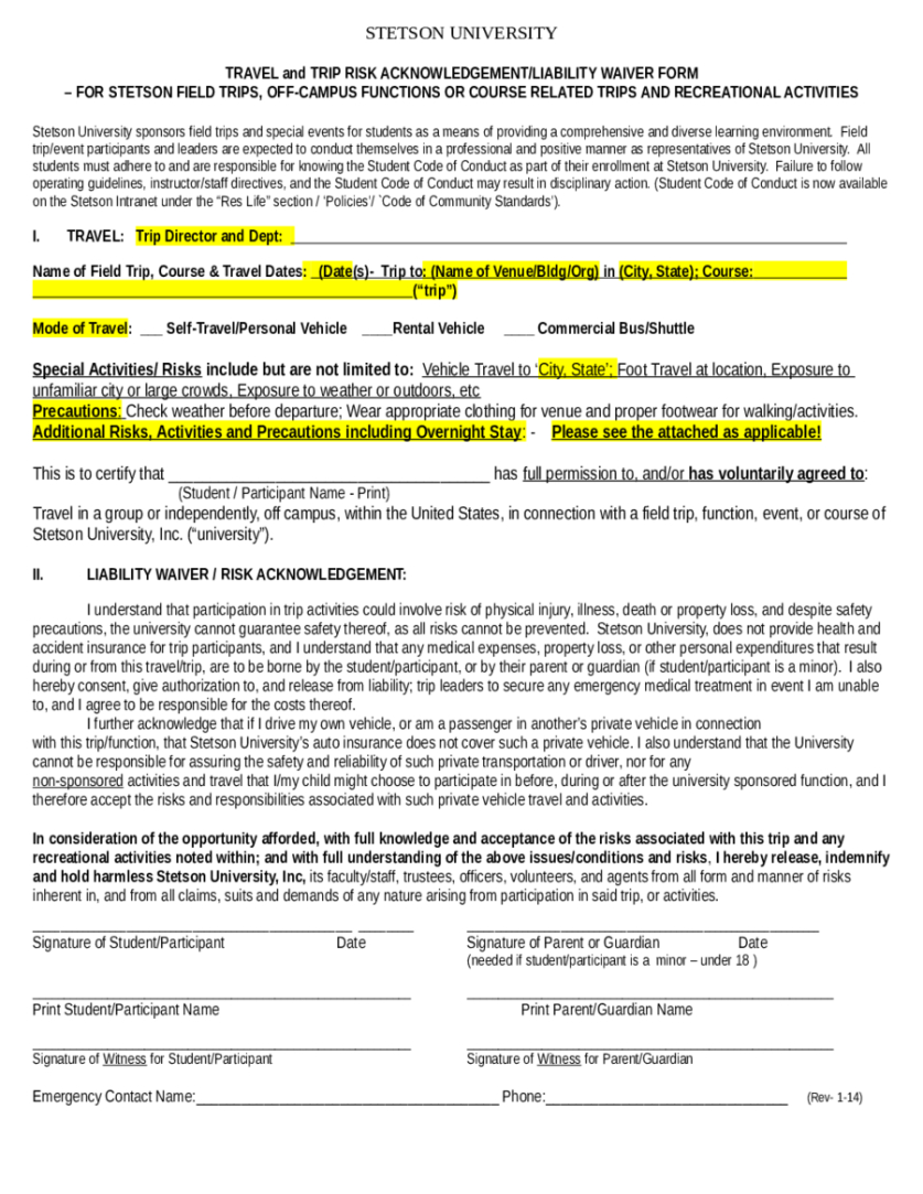 Employment Deed Of Release Template Pdf Sample