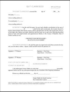 Printable Employment Deed Of Release Template Doc