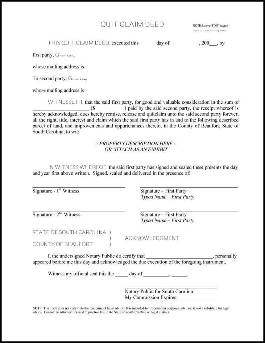 Printable Employment Deed Of Release Template Doc