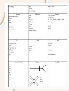 Best Critical Care Icu Report Sheet Template Pdf Sample