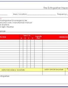 Best Fire Door Inspection Report Template Pdf