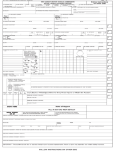 Best Motor Vehicle Accident Report Form Template Pdf