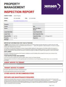 Best Property Management Monthly Report To Owner Template