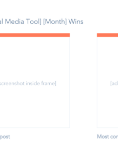 Best Simple Social Media Report Template Excel Example