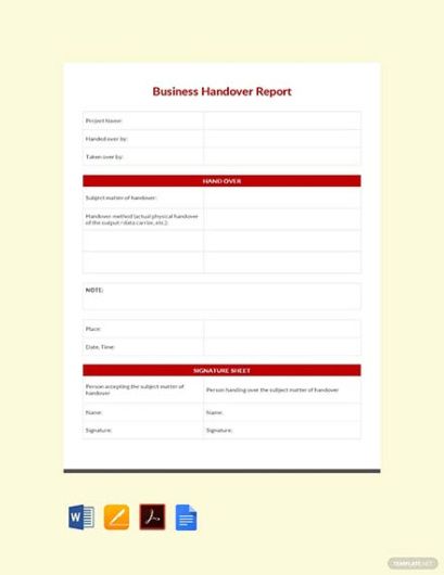 Blank Google Docs Business Report Template Excel Example