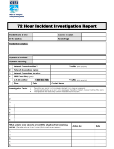 Costum Hr Investigation Summary Report Template Pdf Sample