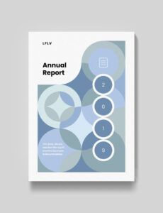 Editable Not For Profit Annual Report Template  Example