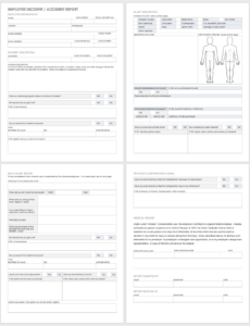 Editable Workers Comp Incident Report Template Pdf Sample