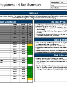 Free 4 Blocker Status Report Template Pdf Example