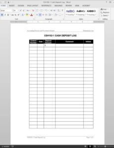 Free End Of Day Cash Register Report Template Doc Sample