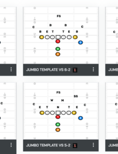 Printable Football Defensive Scouting Report Template Pdf