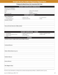 Professional Security Guard Daily Activity Report Template Word Sample