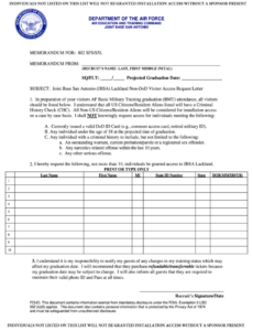 Air Force Trip Report Template Pdf