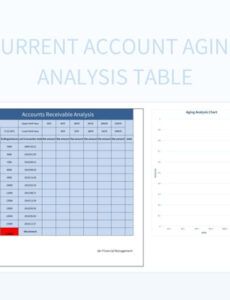 Blank Aging Report In Excel Template Word Sample