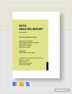 Blank Analytical Method Development Report Template