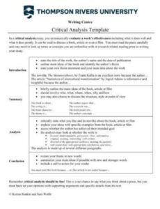 Blank Analytical Method Development Report Template Doc Example